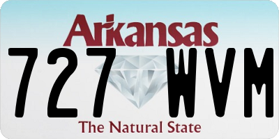 AR license plate 727WVM