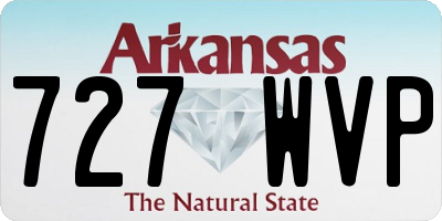 AR license plate 727WVP