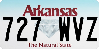 AR license plate 727WVZ