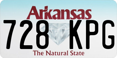 AR license plate 728KPG