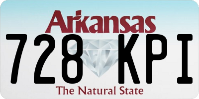 AR license plate 728KPI