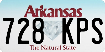 AR license plate 728KPS