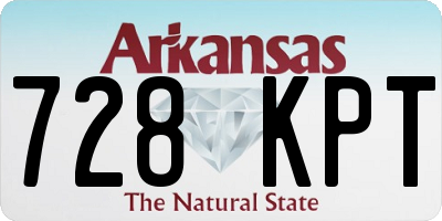 AR license plate 728KPT