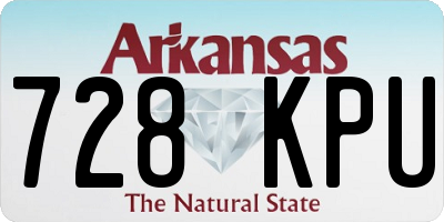 AR license plate 728KPU