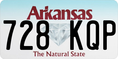 AR license plate 728KQP