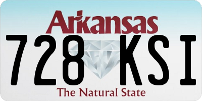 AR license plate 728KSI