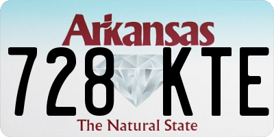 AR license plate 728KTE