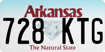 AR license plate 728KTG