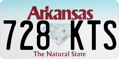 AR license plate 728KTS