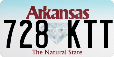 AR license plate 728KTT