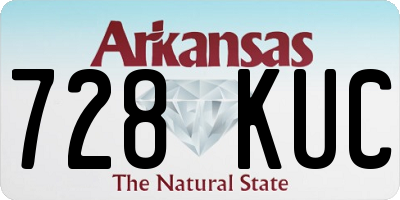 AR license plate 728KUC