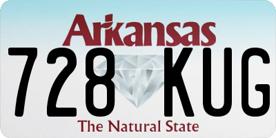 AR license plate 728KUG