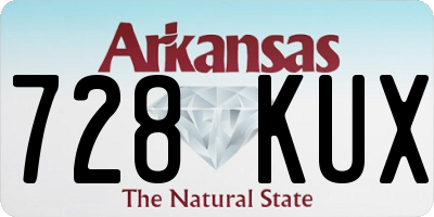 AR license plate 728KUX
