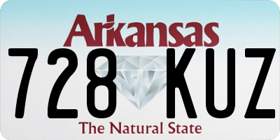 AR license plate 728KUZ