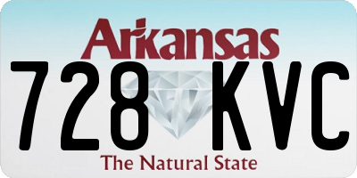 AR license plate 728KVC