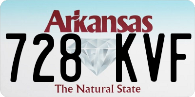 AR license plate 728KVF