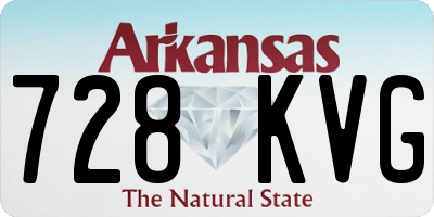 AR license plate 728KVG