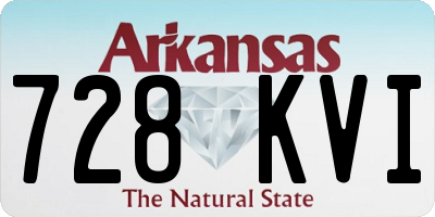 AR license plate 728KVI