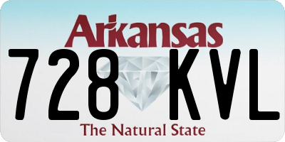 AR license plate 728KVL