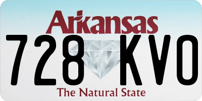 AR license plate 728KVO