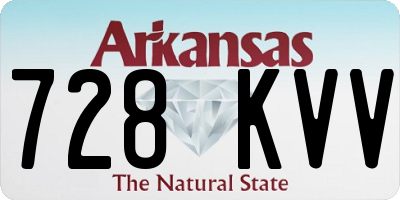 AR license plate 728KVV