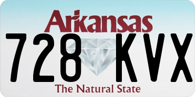 AR license plate 728KVX