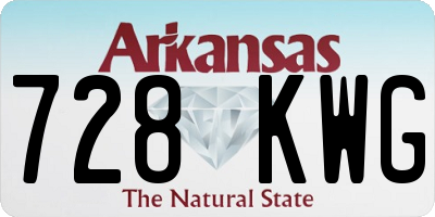 AR license plate 728KWG