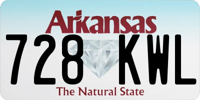 AR license plate 728KWL