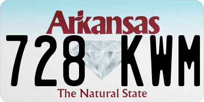AR license plate 728KWM