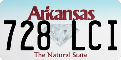 AR license plate 728LCI