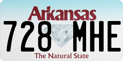 AR license plate 728MHE