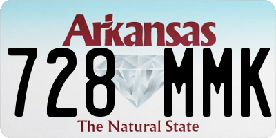 AR license plate 728MMK