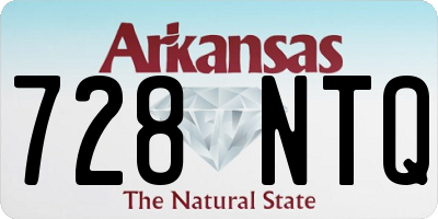 AR license plate 728NTQ