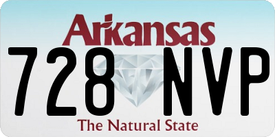 AR license plate 728NVP
