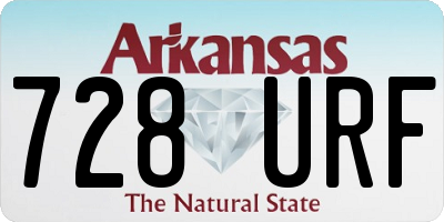 AR license plate 728URF