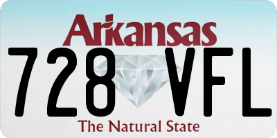 AR license plate 728VFL