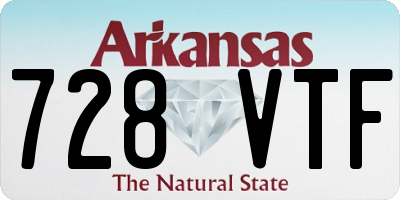 AR license plate 728VTF