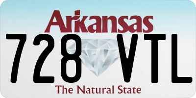 AR license plate 728VTL