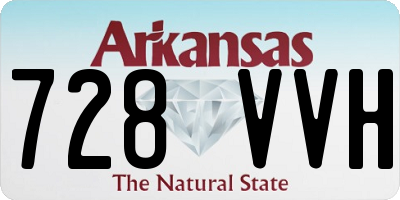 AR license plate 728VVH