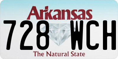 AR license plate 728WCH