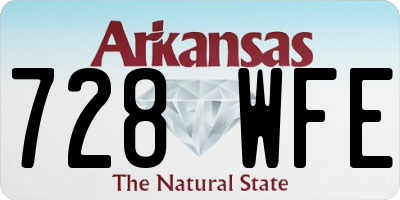 AR license plate 728WFE