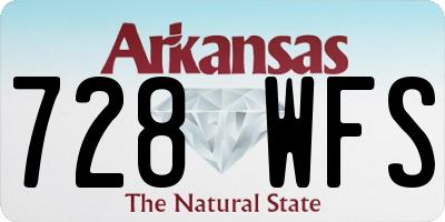 AR license plate 728WFS