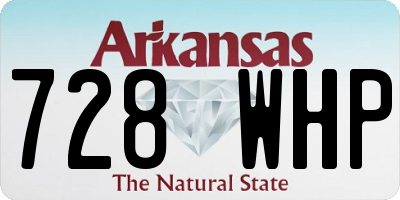 AR license plate 728WHP