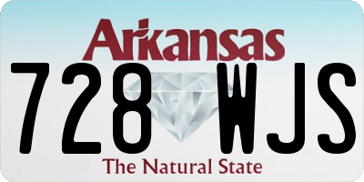 AR license plate 728WJS