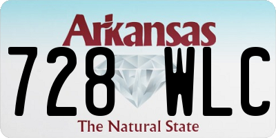 AR license plate 728WLC