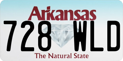 AR license plate 728WLD
