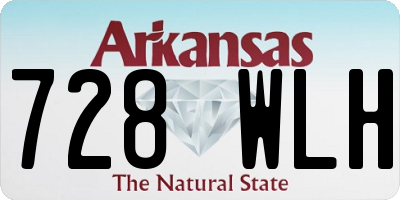 AR license plate 728WLH
