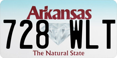 AR license plate 728WLT