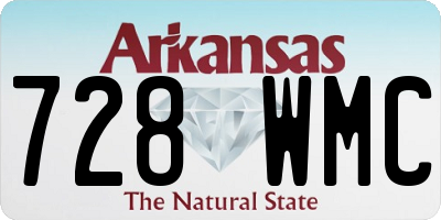 AR license plate 728WMC