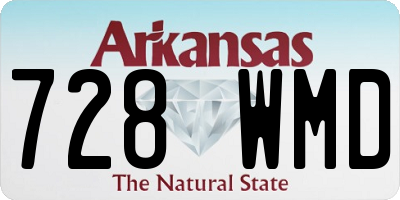 AR license plate 728WMD